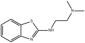 1,2-Ethanediamine,N-2-benzothiazolyl-N,N-dimethyl-(9CI) Struktur