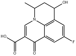 7-hydroxyflumequine Struktur