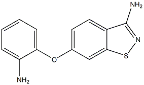 6-(2-aMinophenoxy)benzo[d]isothiazol-3-aMine Struktur