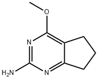 5-methoxy-2,4-diazabicyclo[4.3.0]nona-2,4,10-trien-3-amine Struktur