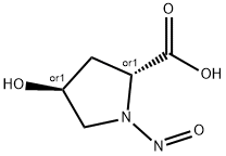 D-Proline, 4-hydroxy-1-nitroso-, (4S)-rel- (9CI) Struktur