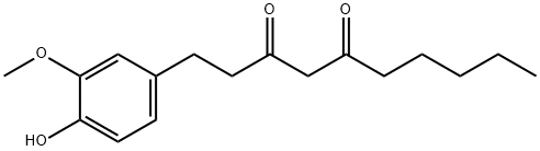 gingerdione Struktur