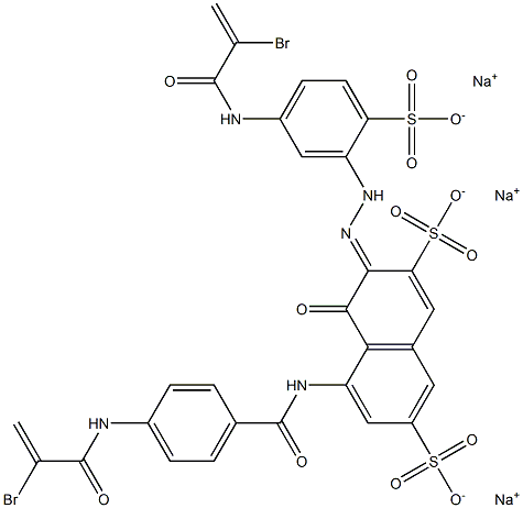 Reactive Red  83 Struktur