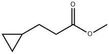 Methyl 3-cyclopropylpropanoate Struktur