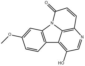 1-Hydroxy-9-medroxycanthin-6-one Struktur