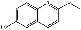 6-Quinolinol,2-methoxy-(9CI) Struktur