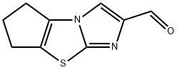 5H-Cyclopent[d]imidazo[2,1-b]thiazole-2-carboxaldehyde,6,7-dihydro-(9CI) Struktur