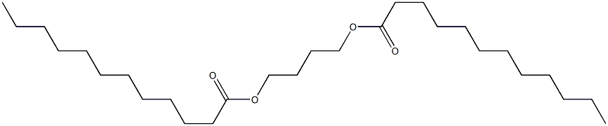 Dilauric acid 1,4-butanediyl Struktur