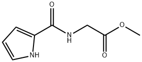 N-(pyrrole-2-carboxyl)glycine Struktur