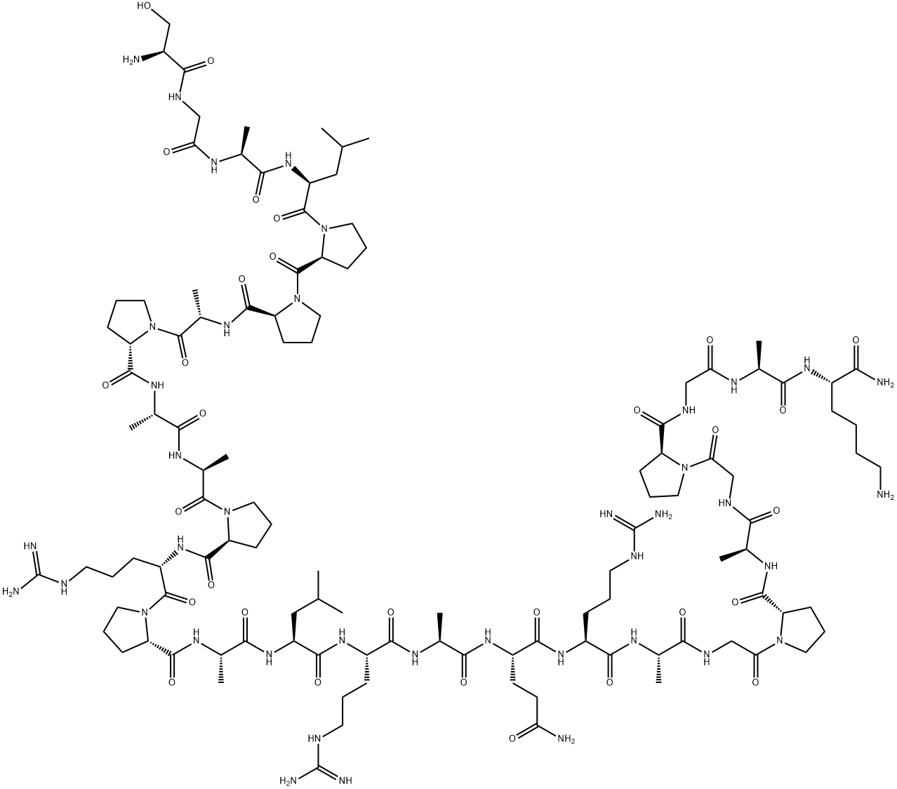 SALUSIN-ALPHA (HUMAN) Struktur