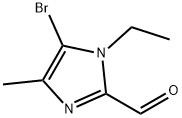 1H-Imidazole-2-carboxaldehyde,5-bromo-1-ethyl-4-methyl-(9CI) Struktur