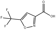 5-(trifluoromethyl)-3-Isoxazolecarboxylic acid Struktur