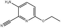 2-Pyridinecarbonitrile,3-amino-6-ethoxy-(9CI) Struktur