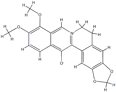 BERBERINE DERIV JCI 2218 Struktur