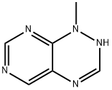 Pyrimido[5,4-e]-as-triazine, 1,2-dihydro-1-methyl- (6CI,8CI) Struktur