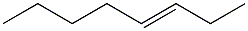 MIXTURE OF 1-OCTENE AND 2-OCTENE Struktur