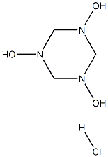 Formaldoxime trimer hydrochloride Struktur