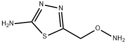 1,3,4-Thiadiazol-2-amine,5-[(aminooxy)methyl]-(9CI) Struktur