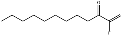 1-Dodecen-3-one,2-fluoro-(9CI) Struktur