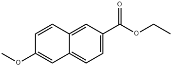 ethyl 6-Methoxy-2-naphthoate Struktur