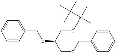 tert-Butyl-(2,3-dibutoxy-propoxy)-dimethyl-silane Struktur