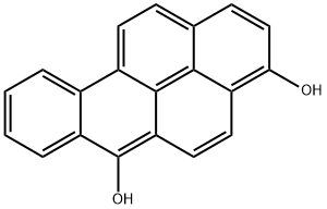 benzo(a)pyrene-3,6-quinol Struktur