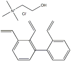 POLYSTYRENE, CROSSLINKED, QUATERNARY AMMONIUM, CHLORIDE FORM