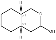 1H-2-Benzopyran-3-ol, octahydro-, (4aR,8aR)-rel- (9CI) Struktur