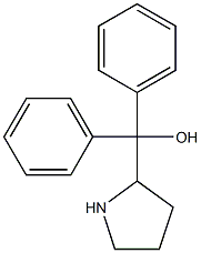 α,α-Diphenyl-2-pyrrolidineMethanol Struktur