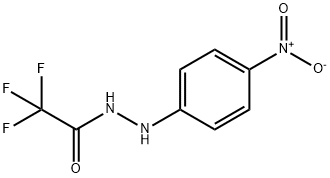 2,2,2-trifluoro-N'-(4-nitrophenyl)acetohydrazide Struktur