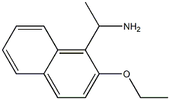 1-Naphthalenemethanamine,2-ethoxy-alpha-methyl-(9CI) Struktur