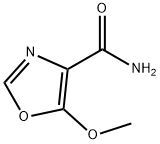 4-Oxazolecarboxamide,5-methoxy-(9CI) Struktur