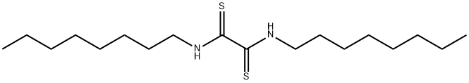 N,N'-Di(octyl)ethanebisthioamide Struktur