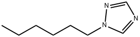 1H-1,2,4-Triazole,1-hexyl-(9CI) Struktur