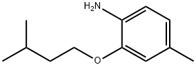 4-methyl-2-(3-methylbutoxy)aniline Struktur