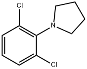 Pyrrolidine, 1-(2,6-dichlorophenyl)- Struktur