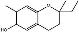 2H-1-Benzopyran-6-ol,2-ethyl-3,4-dihydro-2,7-dimethyl-(9CI) Struktur