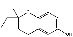 2H-1-Benzopyran-6-ol,2-ethyl-3,4-dihydro-2,8-dimethyl-(9CI) Struktur