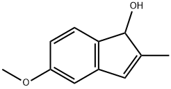 1H-Inden-1-ol,5-methoxy-2-methyl-(9CI) Struktur