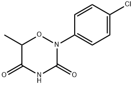 2-(4-chlorophenyl)-6-methyl-1,2,4-oxadiazinane-3,5-dione Struktur