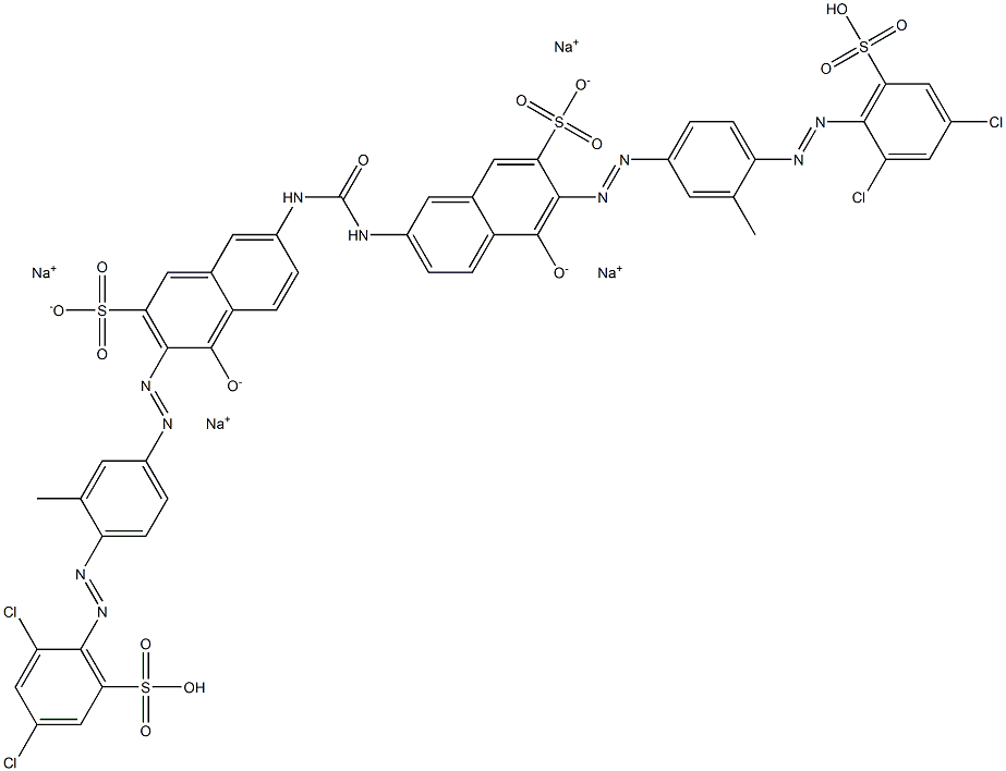 Direct red 194 (C.I. 35785) Struktur