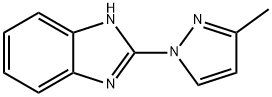 1H-Benzimidazole,2-(3-methyl-1H-pyrazol-1-yl)-(9CI) Struktur