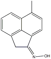 1-Acenaphthenone,6-methyl-,oxime(5CI) Struktur