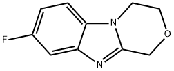 1H-[1,4]Oxazino[4,3-a]benzimidazole,8-fluoro-3,4-dihydro-(9CI) Struktur