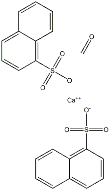 1-Naphthalenesulfonic acid,calcium salt,polymer with formaldehyde Struktur