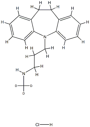 Desipramine-D3 HCl Struktur