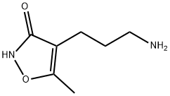 3(2H)-Isoxazolone,4-(3-aminopropyl)-5-methyl-(9CI) Struktur