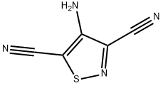 3,5-Isothiazoledicarbonitrile,4-amino-(9CI) Struktur