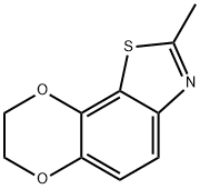 [1,4]Dioxino[2,3-g]benzothiazole,7,8-dihydro-2-methyl-(9CI) Struktur