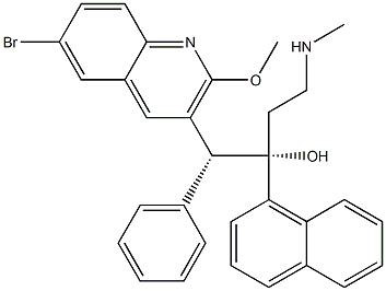 N-Desmethyl Bedaquiline Struktur